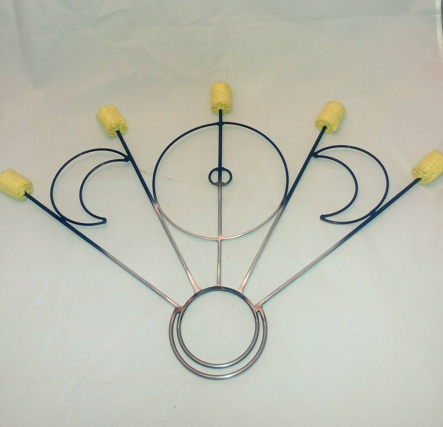 Pair of 5 wick Triple Goddess fans