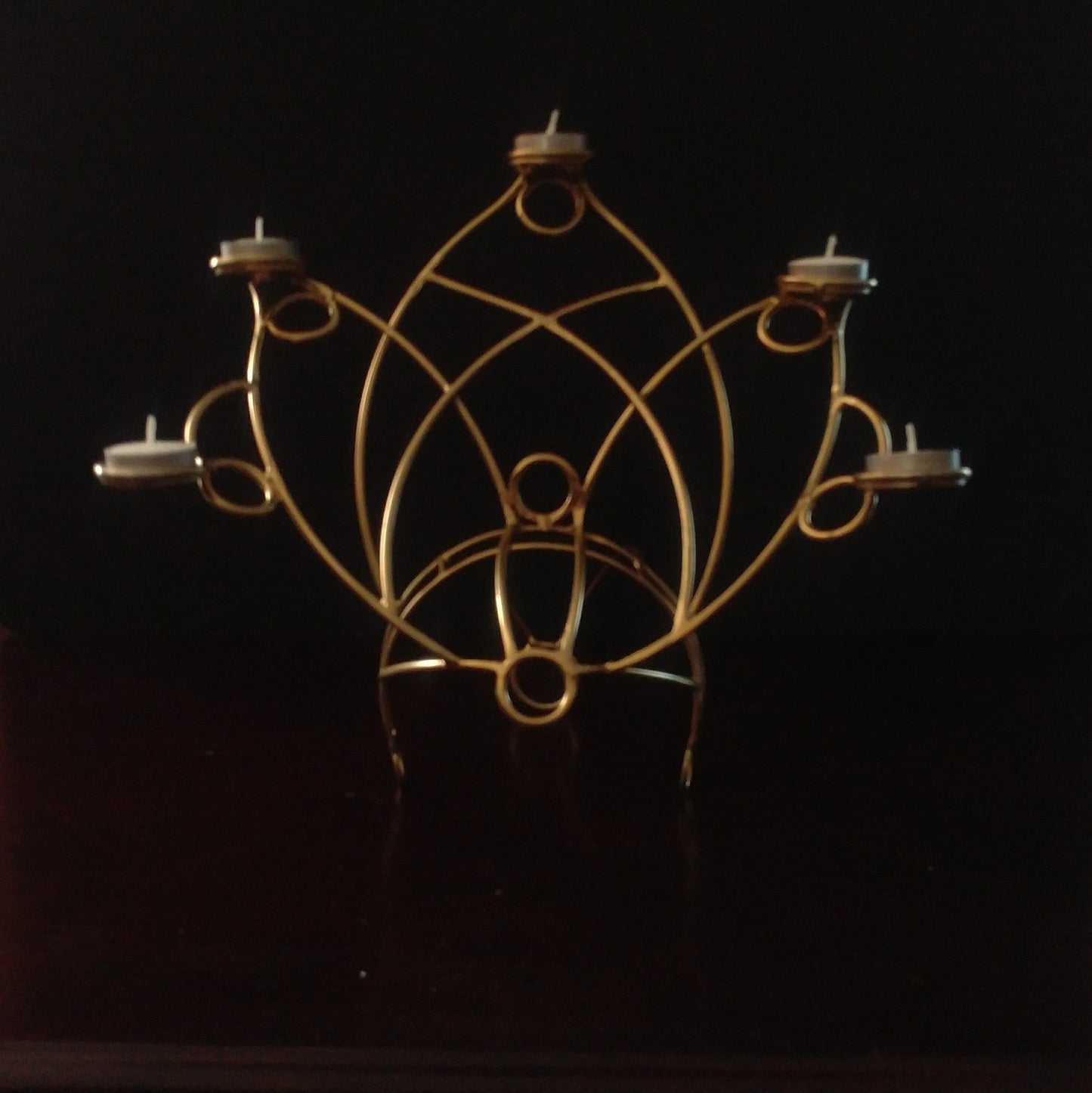 Tea light head dress