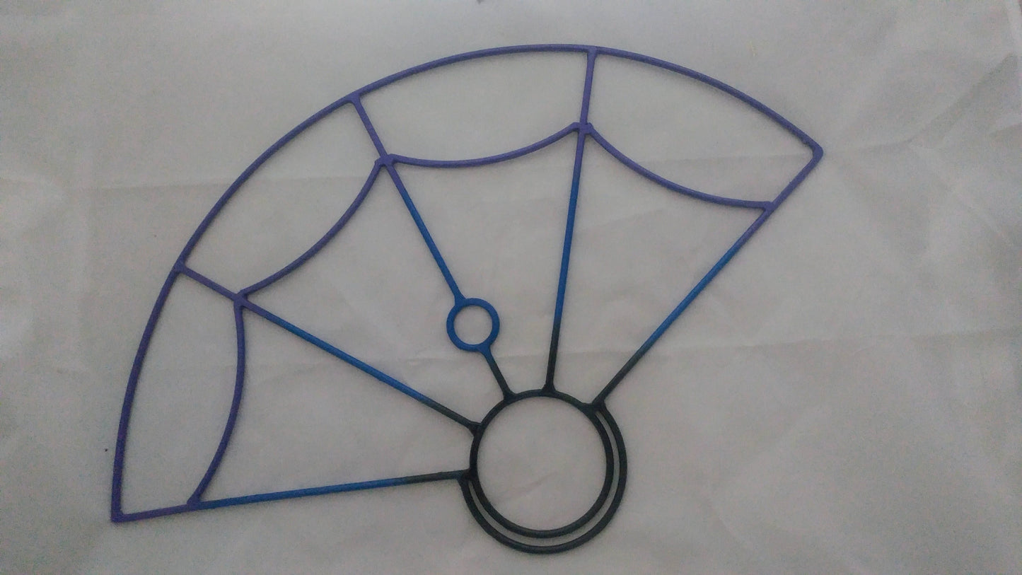Pair of Web Practice/Day fans