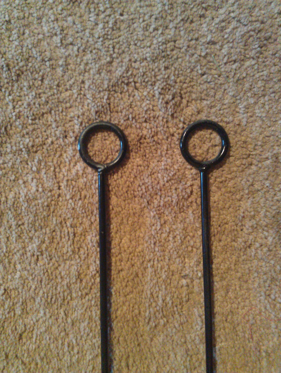 Pair of Fire eating torches