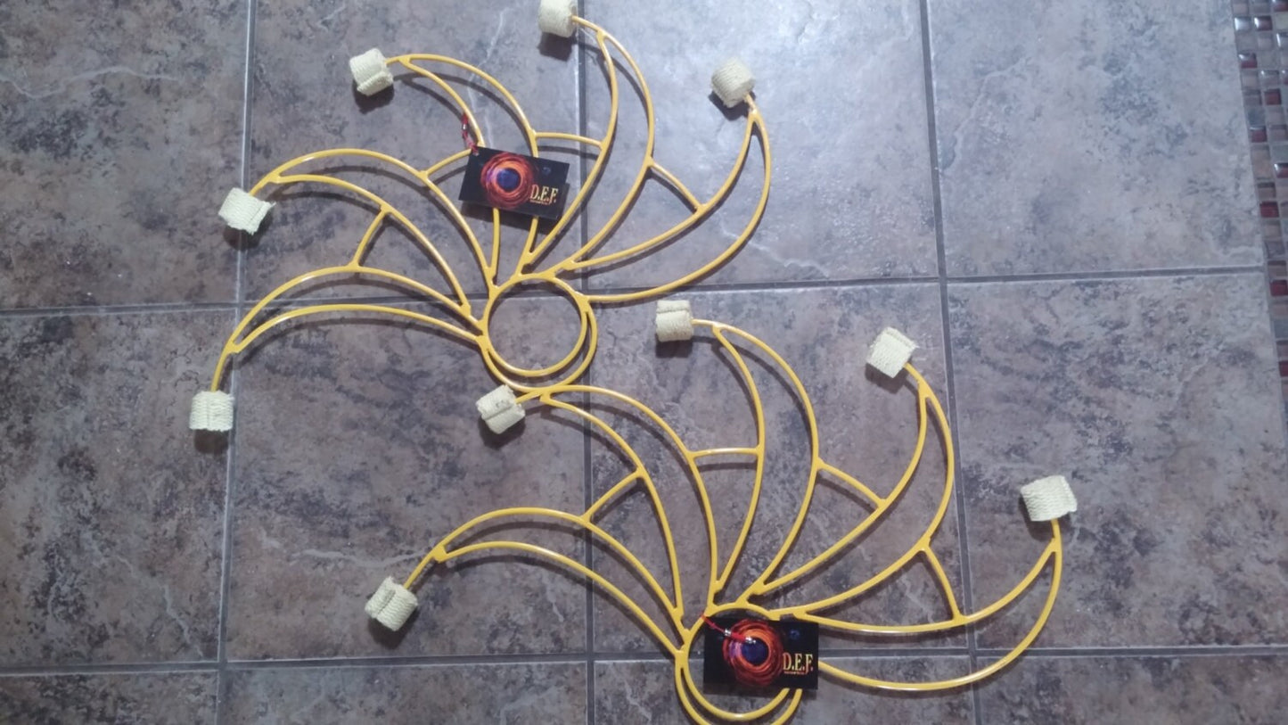 Pair of Helios 5 wick Fire fans