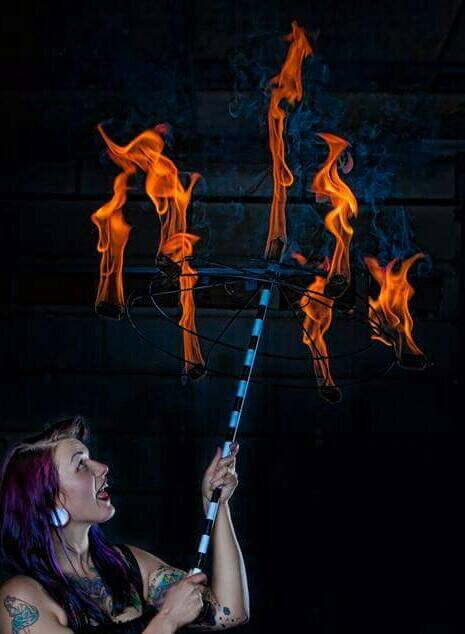 Fire parasol