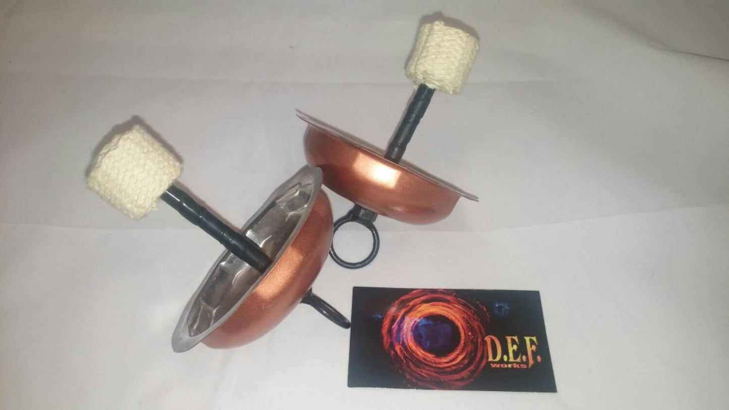 Pair of Palm Torches