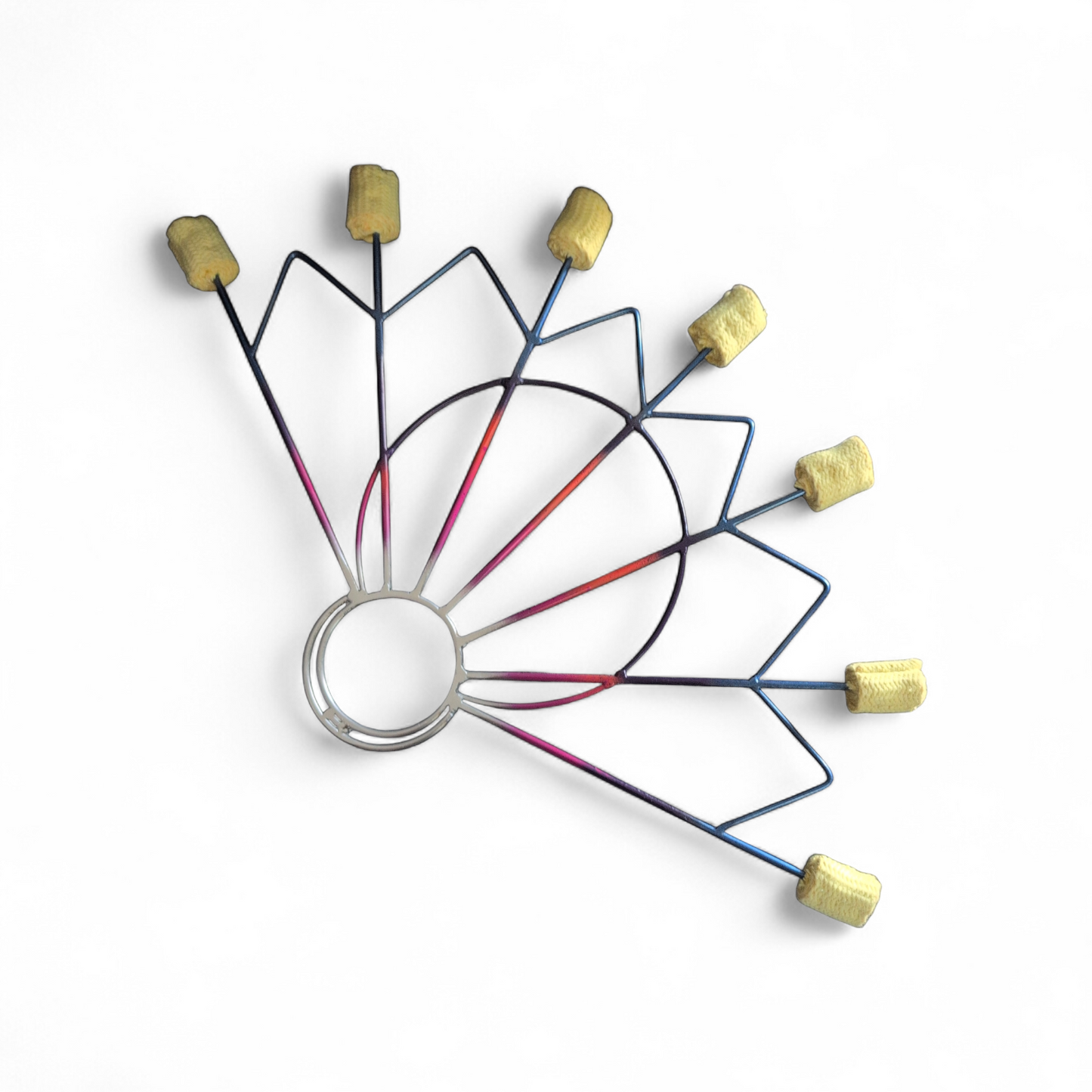 Pair of 7 wick Sunrise fire fans