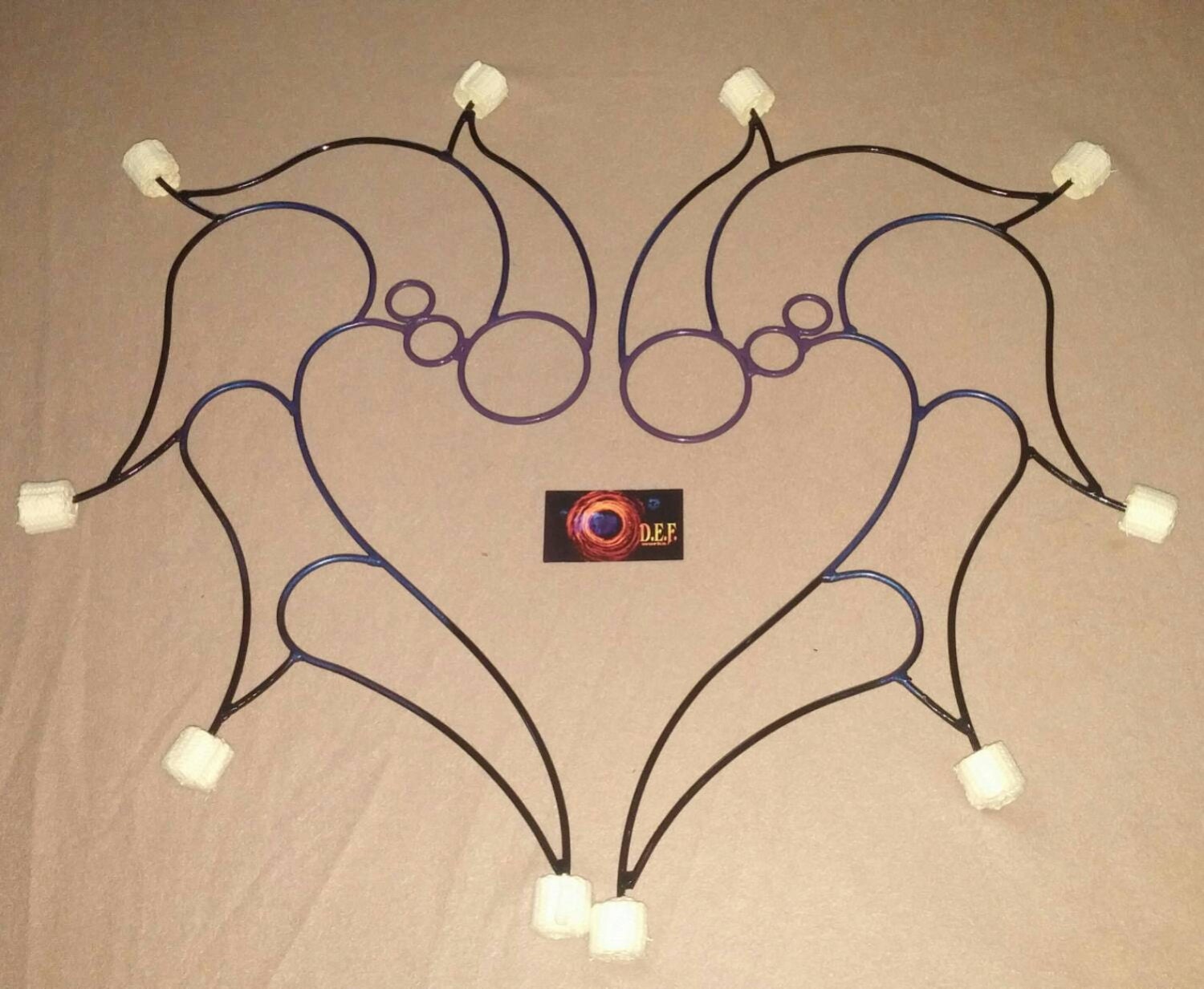 Pair of Whimsical Fire fans – D E F Works